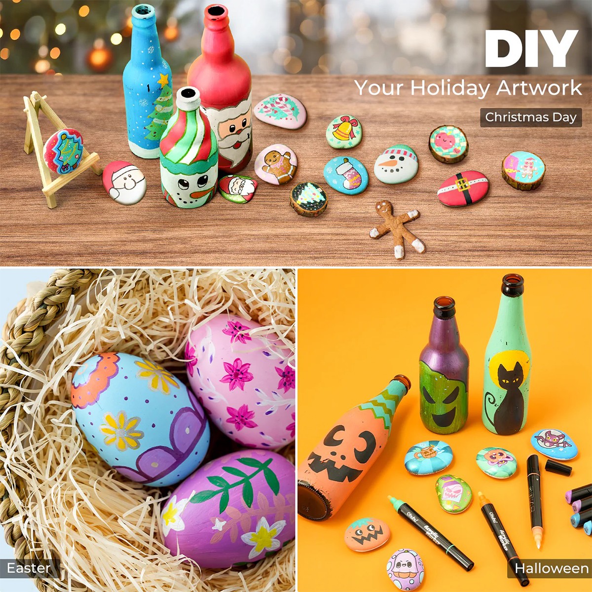 Ohuhu Acrylic Markers Σετ 30 Ανεξίτηλων Ακρυλικών Μαρκαδόρων Διπλής Μύτης Ohuhu Acrylic Markers Σετ 30 Ανεξίτηλων Ακρυλικών Μαρκαδόρων Διπλής Μύτης